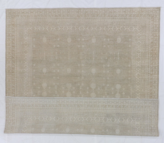 9x12 - Malayer Fine Wool All Over Rectangle - Hand Knotted Rug