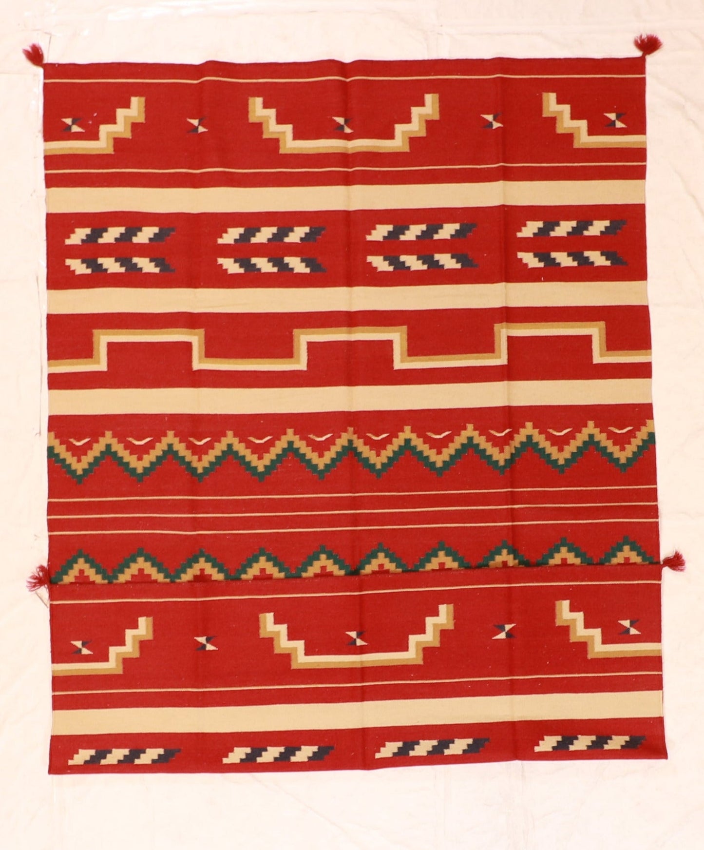 6x9 - Kilim Fine/Wool All Over Rectangle - Hand Knotted Rug