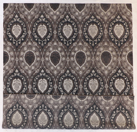 8x10 - Modern Wool/Silk All Over Rectangle - Hand Knotted Rug