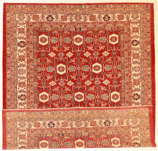 9x12 - Mahal Wool Traditional Rectangle - Hand Knotted Rug