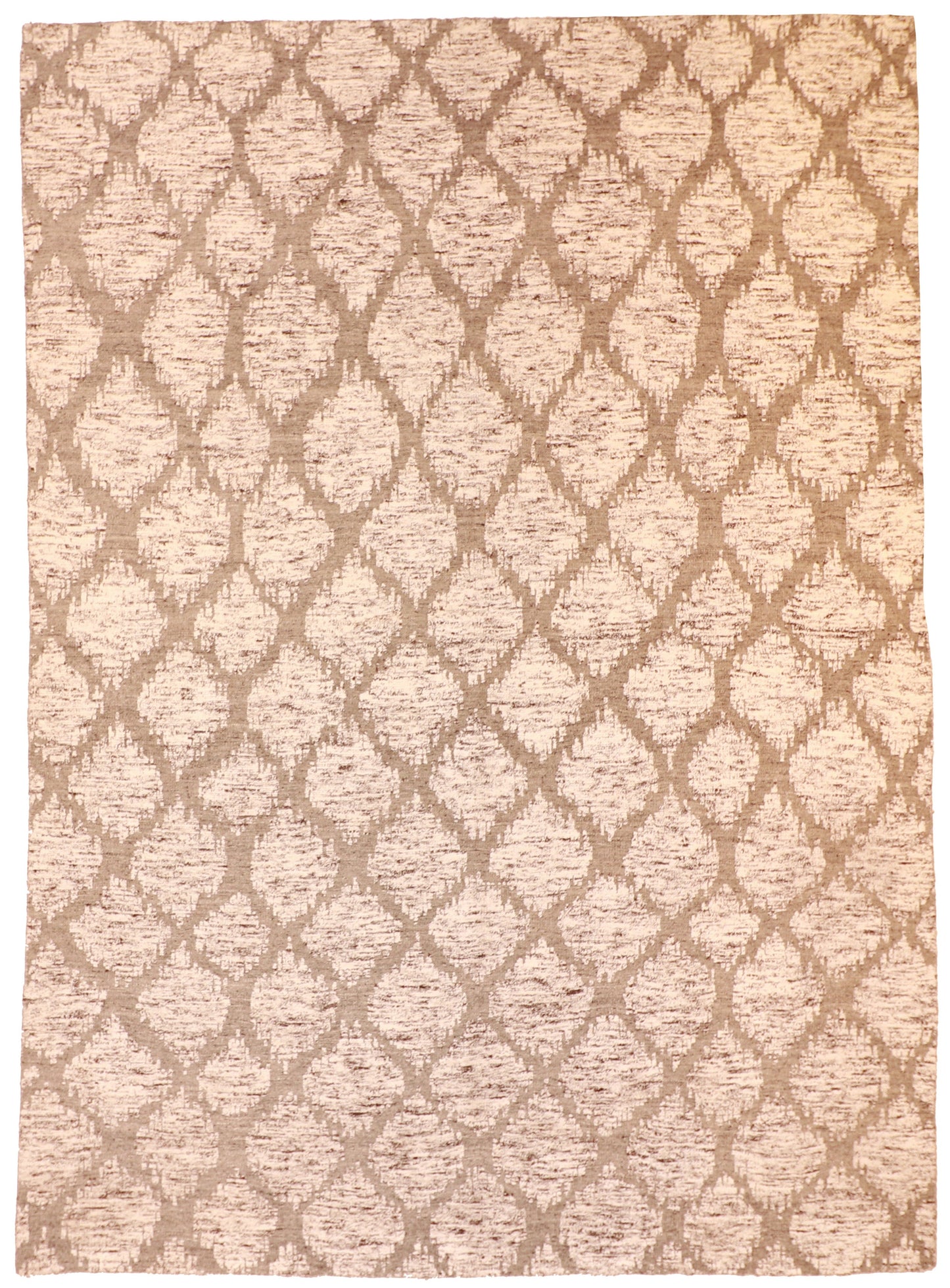 10x14 - Modern Fine All Over Rectangle - Hand Knotted Rug
