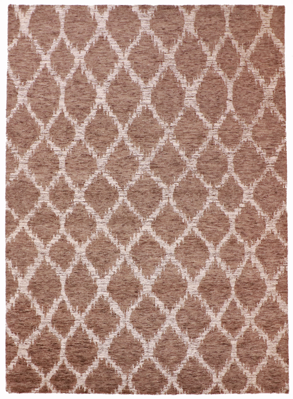 W 8.10 L 12.2 Modern 100% Wool Hand-Woven All Over Design - 60260