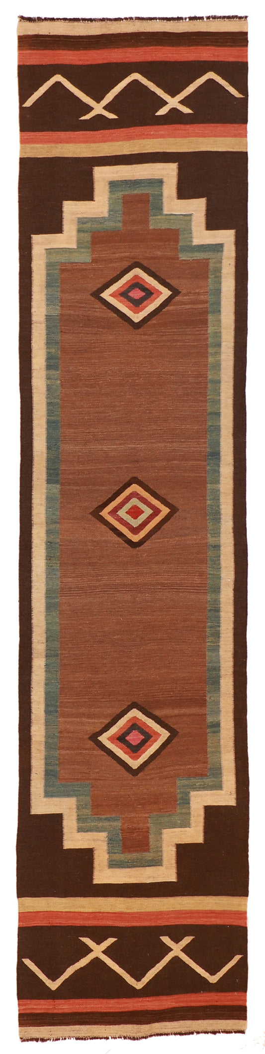 Runner - Kilim Fine/Wool All Over Rectangle - Hand Knotted Rug