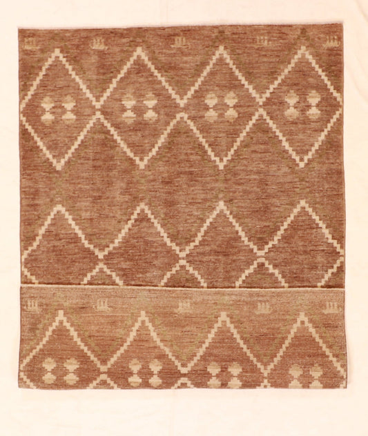4x6 - Mountain  Modern Fine All Over Rectangle - Hand Knotted Rug