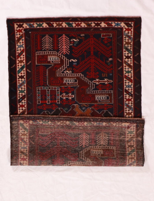 3x5 - Baluch Fine All Over Rectangle - Hand Knotted Rug