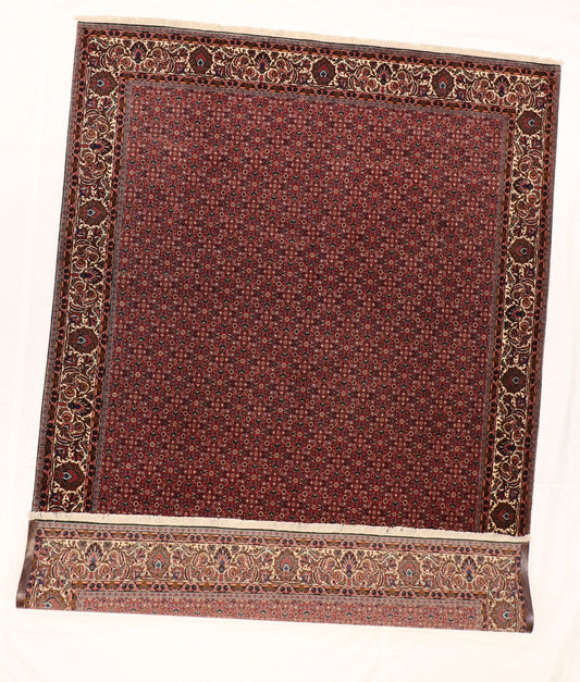 9x12 - Bijar Fine Geometric Rectangle - Hand Knotted Rug