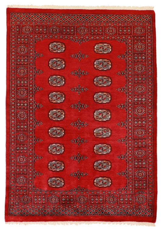4x6 - Bokhara Fine/Wool All Over Rectangle - Hand Knotted Rug