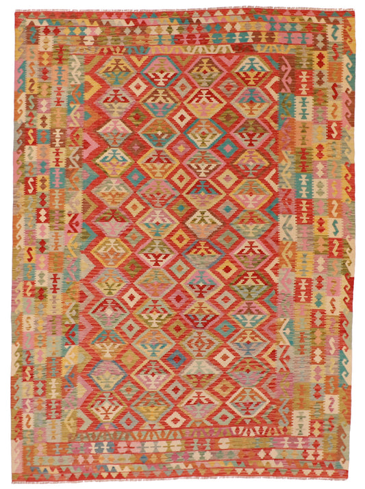 9x12 - Kilim Fine/Wool All Over Rectangle - Hand Knotted Rug