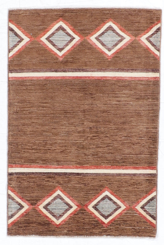Square - Mountain Modern Fine/Wool All Over Rectangle - Hand Knotted Rug