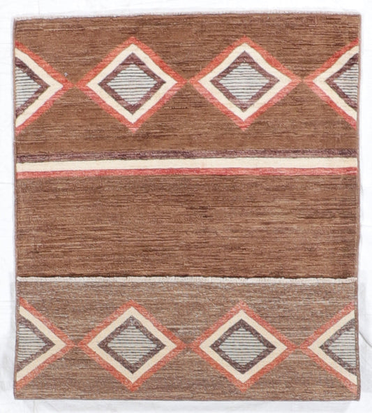 Square - Mountain Modern Fine/Wool All Over Rectangle - Hand Knotted Rug