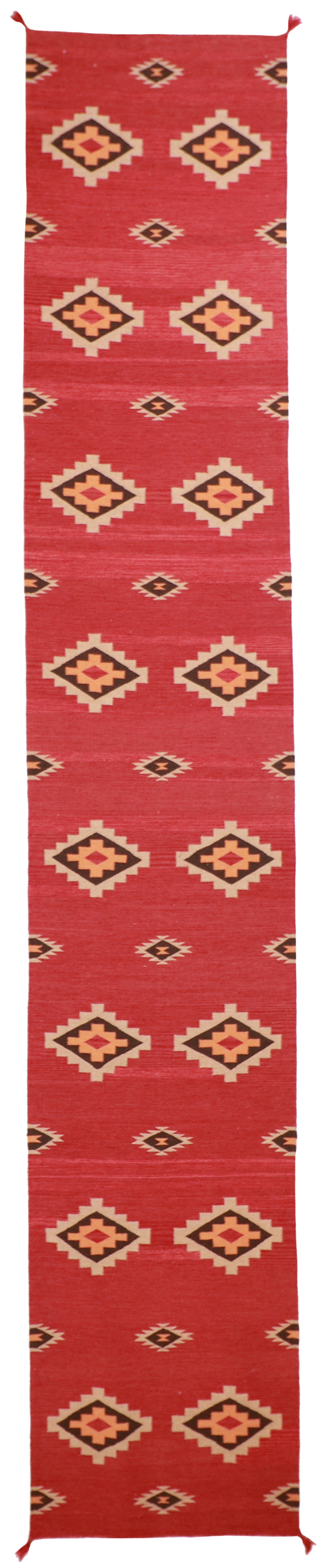 Runner- Kilim Navajo Rectangle - Hand Knotted Rug