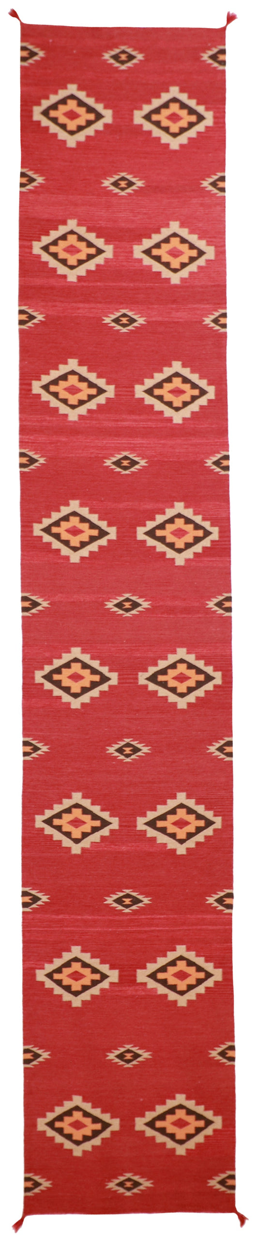 Runner- Kilim Navajo Rectangle - Hand Knotted Rug