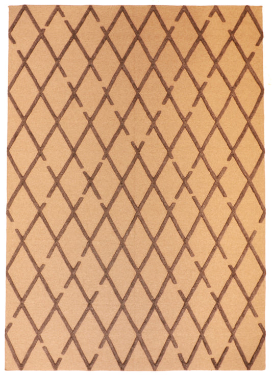 10x15 - Modern Wool All Over Rectangle - Hand Knotted Rug