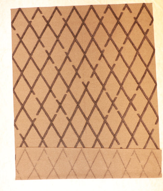 10x15 - Modern Wool All Over Rectangle - Hand Knotted Rug