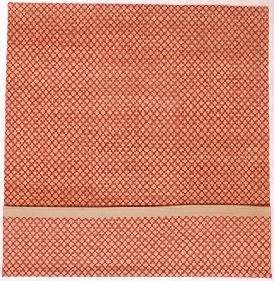 W 9.2 L 12.1 Modern 100% Wool Hand-Woven All Over Design - 61737