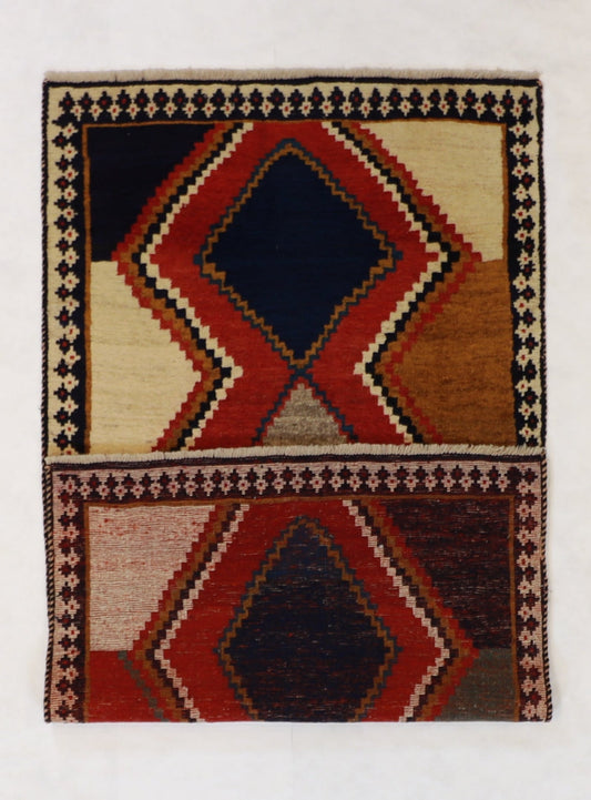 4x6 - Gabbeh Fine/Wool All Over Rectangle - Hand Knotted Rug