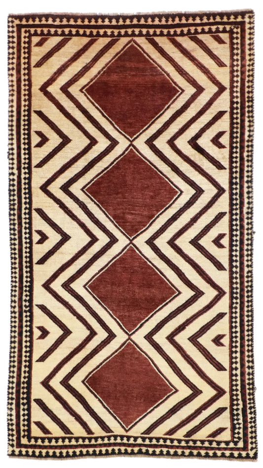 4x6 - Lori Fine/Wool All Over Rectangle - Hand Knotted Rug