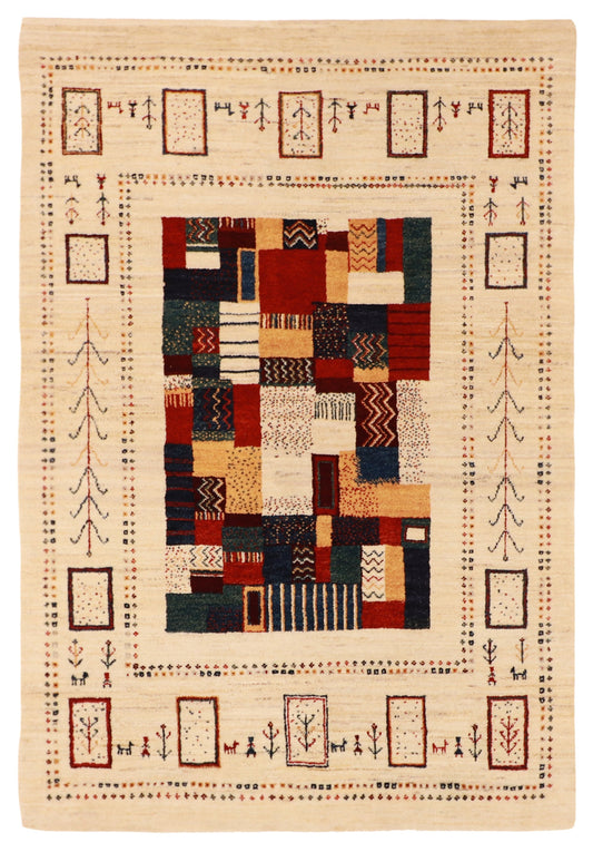5x7 - Lori Baft Fine/Wool All Over Rectangle - Hand Knotted Rug