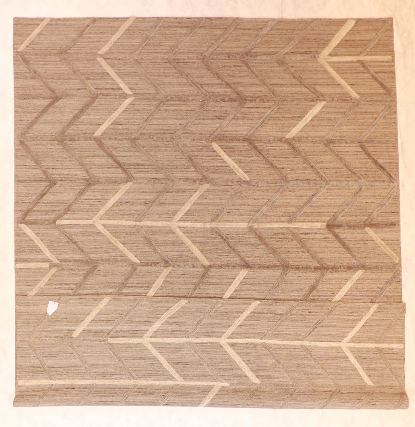 9 x12 - Modern Fine/Silk All Over Rectangle - Hand Knotted Rug