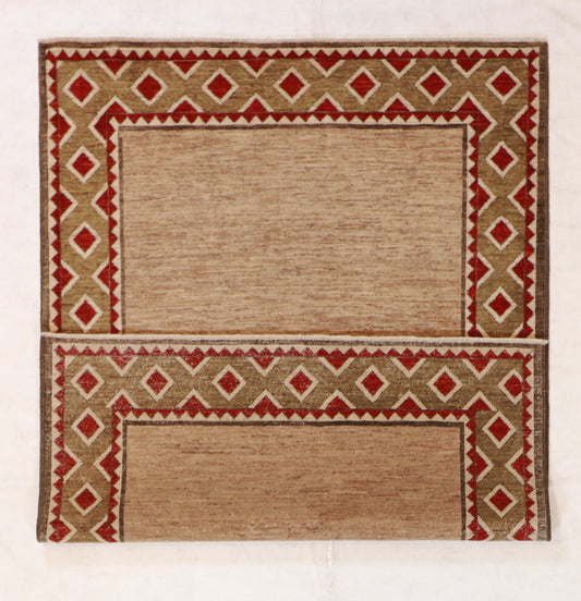 4x6 - Mountain  Modern Fine/Wool All Over Rectangle - Hand Knotted Rug