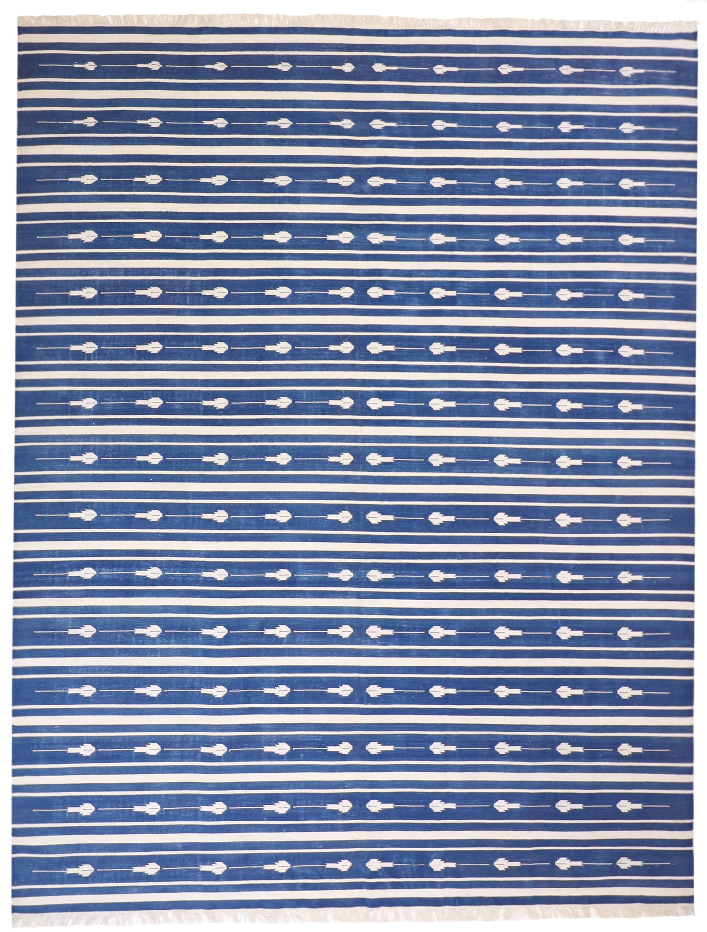8x10 - Modern Fine All Over Rectangle - Hand Knotted Rug