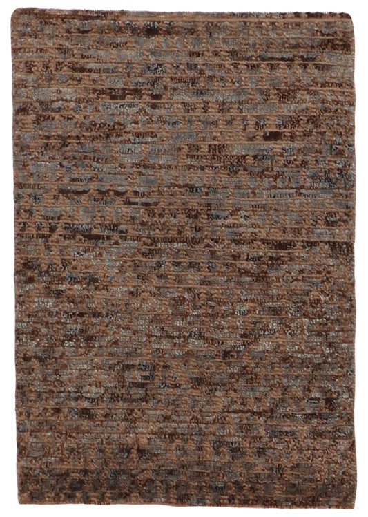 W 2 L 3 Modern 100% Wool Handmade All Over Design - 62271