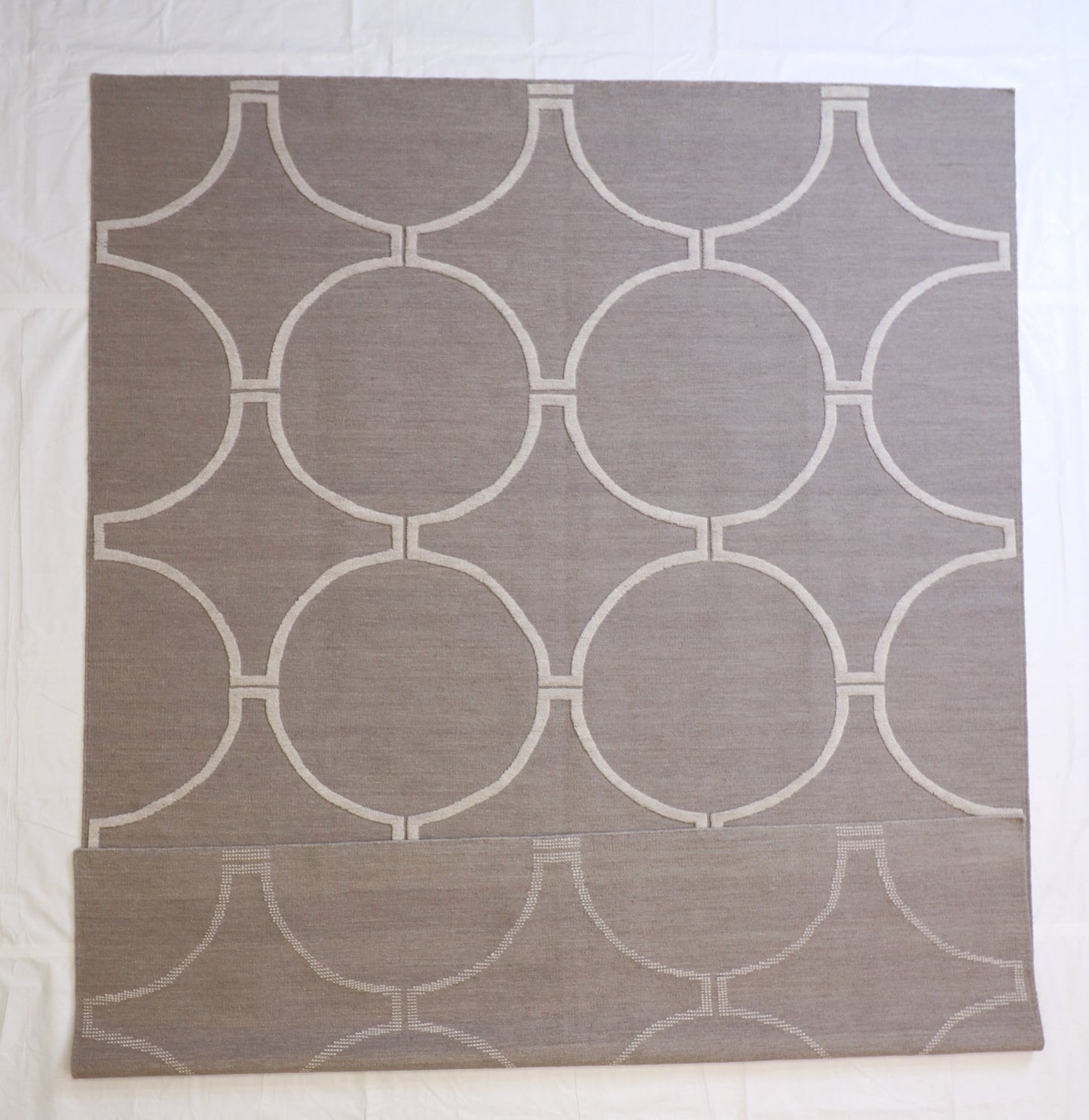 9x12 - Modern Fine All Over Rectangle - Hand Knotted Rug