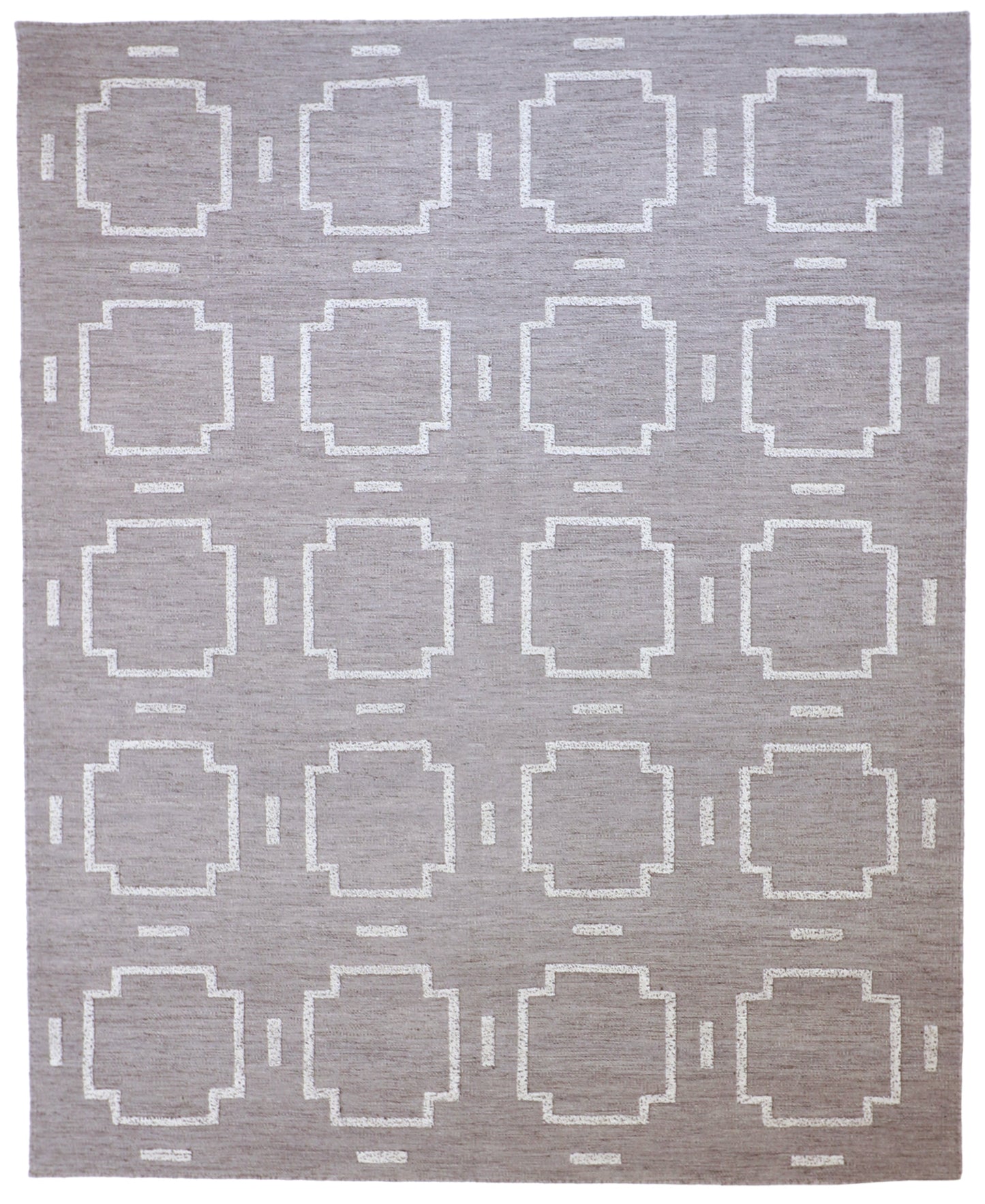 10x14 - Modern Fine All Over Rectangle - Hand Knotted Rug