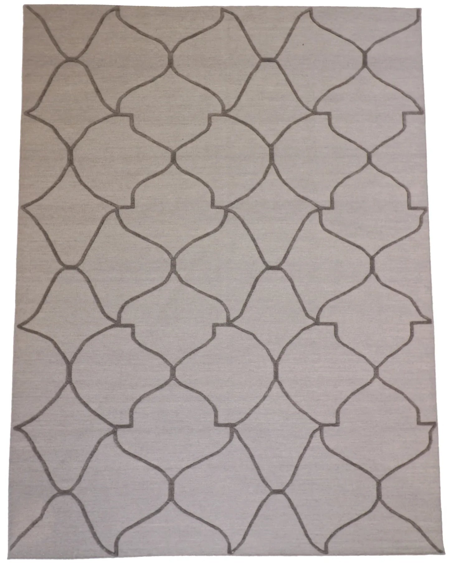 9 x12 - Modern Fine All Over Rectangle - Hand Knotted Rug
