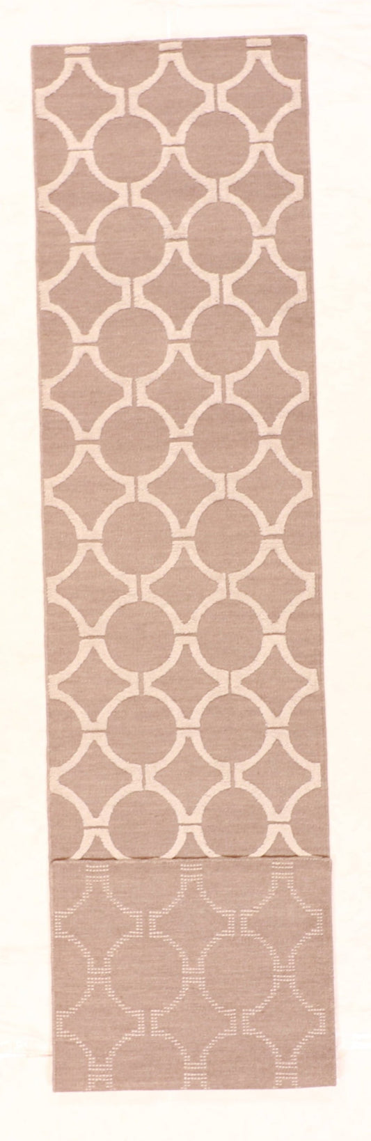 Runner - Kilim Modern Fine Wool All Over Rectangle - Hand Knotted Rug