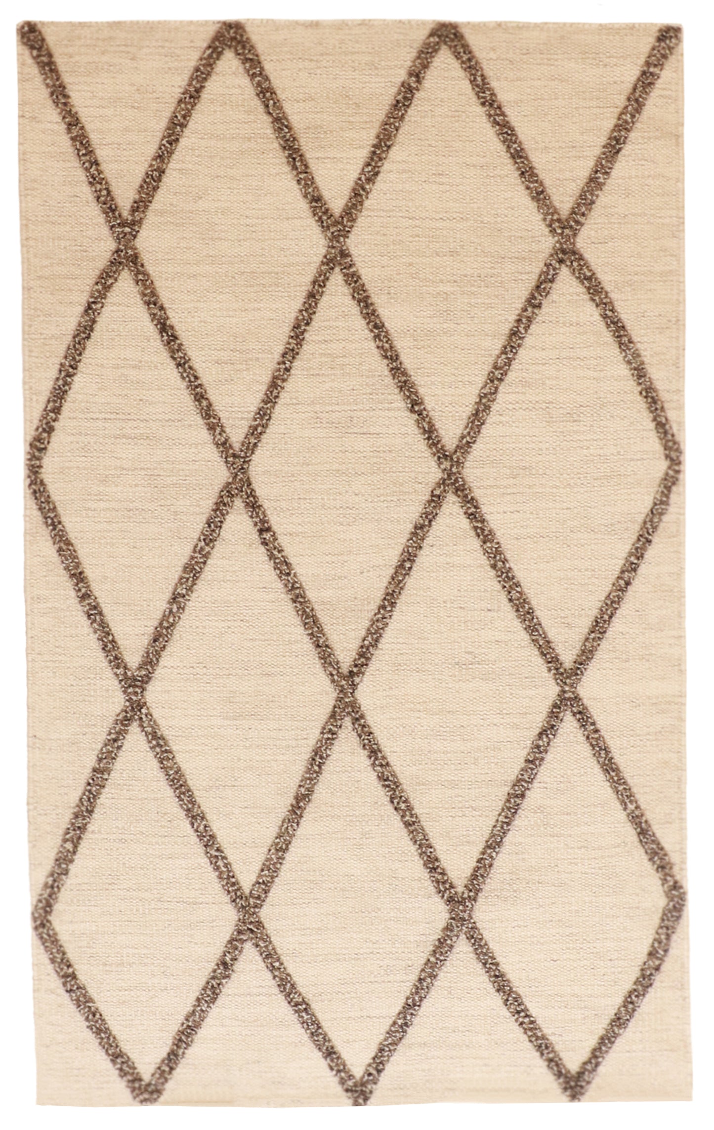 W 3 L 5 Modern 100% Wool Handmade All Over Design - 62731