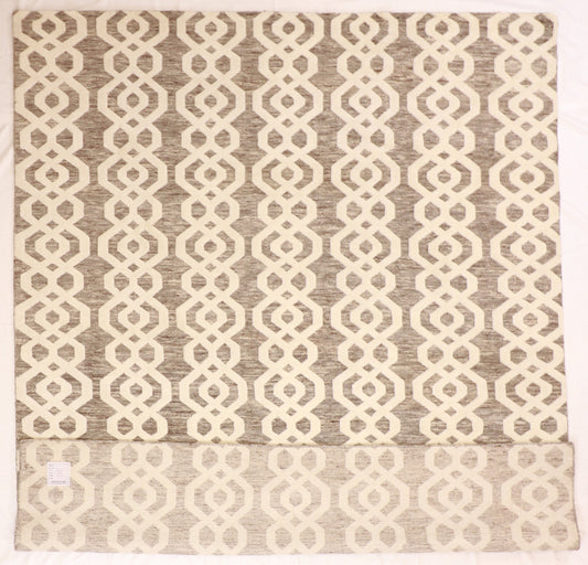 8x10 - Moroccan Wool All Over Rectangle - Hand Knotted Rug