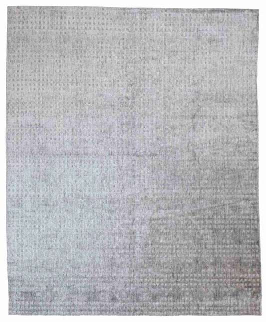 8x10 - Modern Wool All Over Rectangle - Hand Knotted Rug