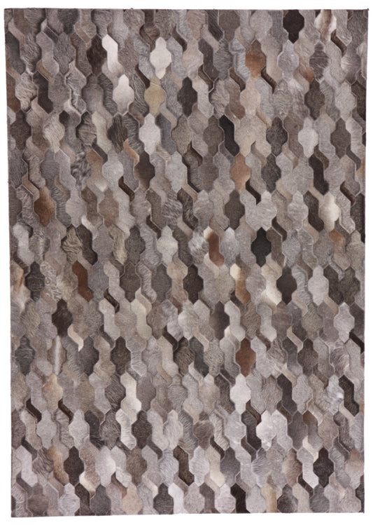 5x7 - Cowhide Leather All Over Rectangle