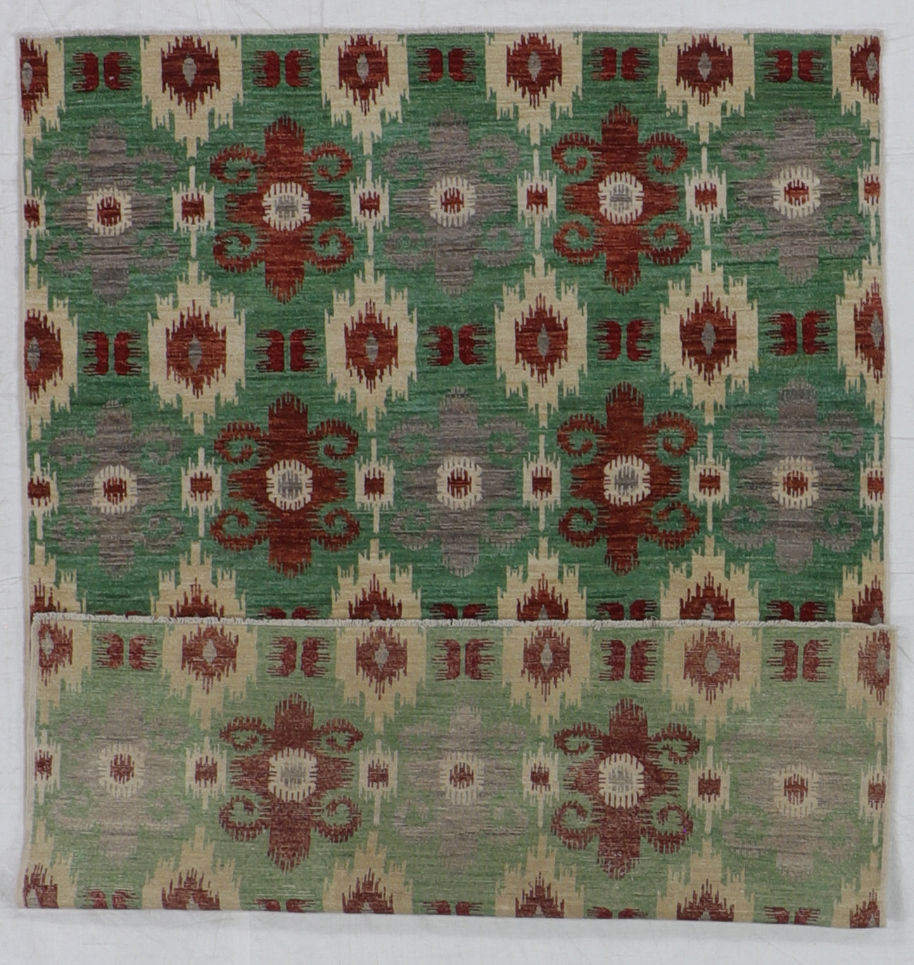 5x7 - Modern Fine All Over Rectangle - Hand Knotted Rug