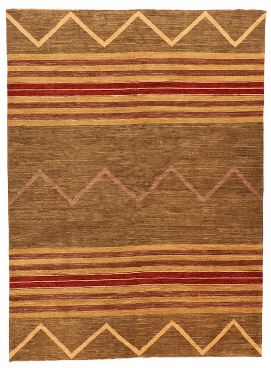 5x7 - Mountain Modern Fine/Wool All Over Rectangle - Hand Knotted Rug