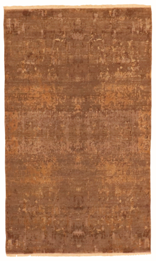 3x5 - Modern Fine Wool All Over Rectangle - Hand Knotted Rug