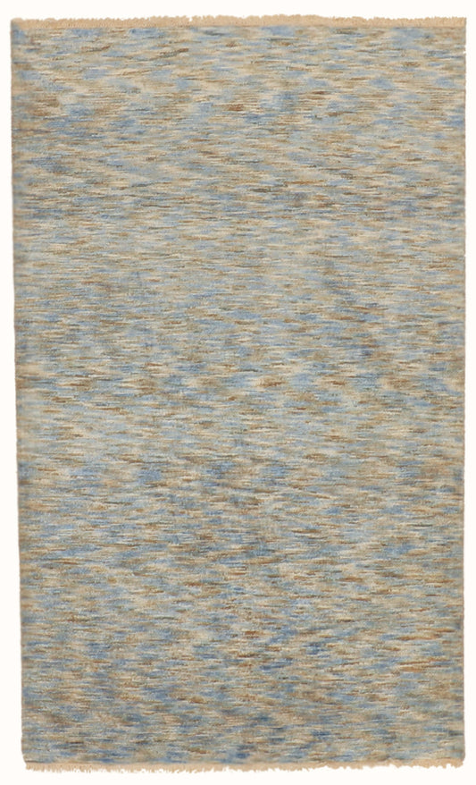 3x5 - Modern Fine Wool/Silk All Over - Hand Knotted Rug