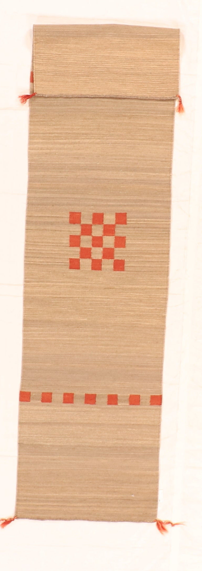 Runner - Navajo Fine Wool All Over Rectangle - Hand Knotted Rug