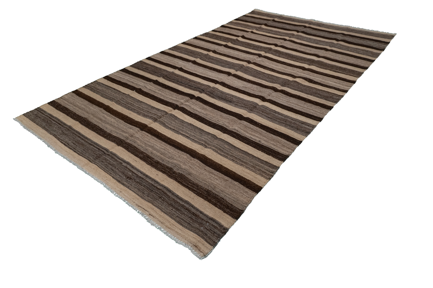 W 5.5 L 9.10 Kilim 100% Wool Hand-Woven Modern Design - 63678