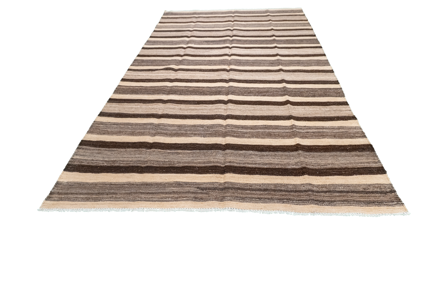 W 5.5 L 9.10 Kilim 100% Wool Hand-Woven Modern Design - 63678