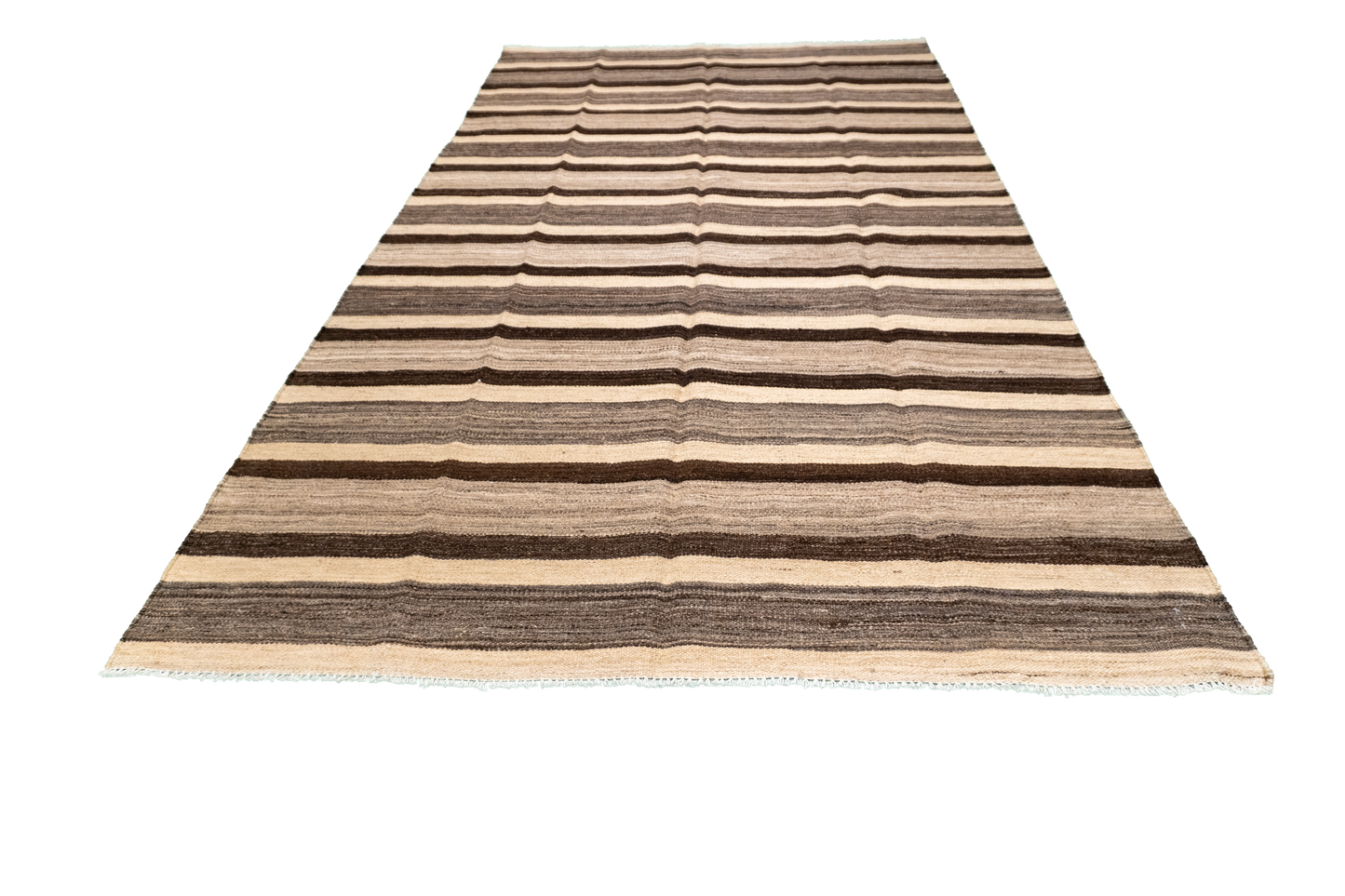 W 5.5 L 9.10 Kilim 100% Wool Hand-Woven Modern Design - 63678