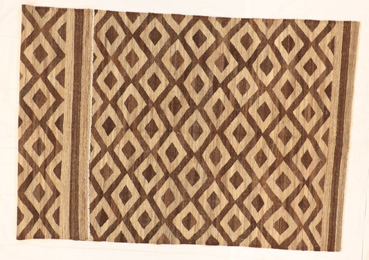 7x10 - Modern Fine Kilim Rectangle - Hand Knotted Rug