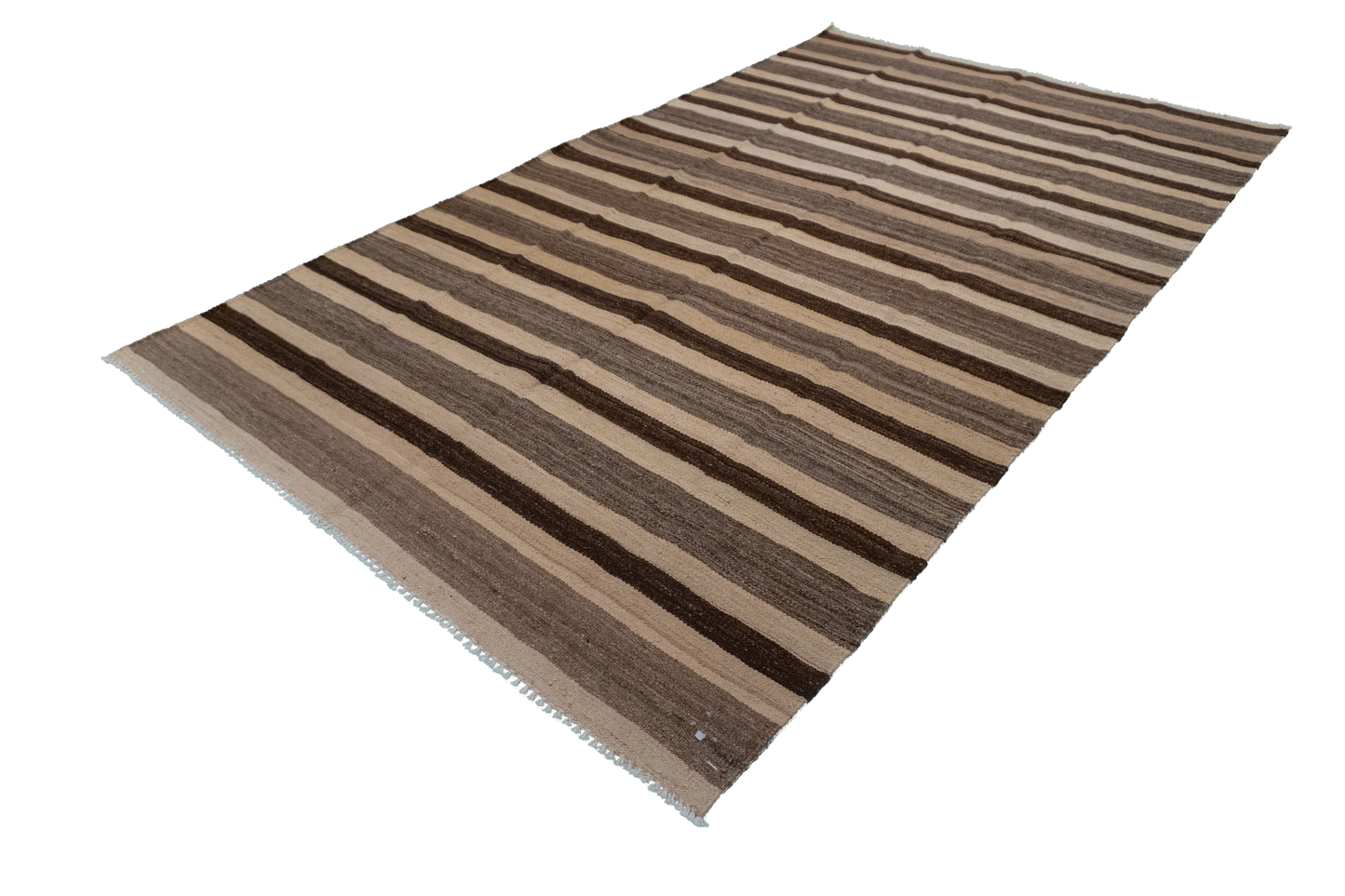 W 5.6 L 9.7 Kilim 100% Wool Hand-Woven Modern Design - 63687