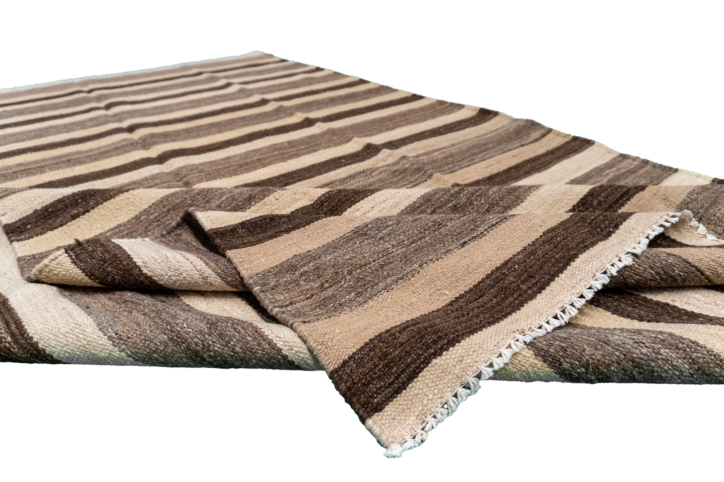 W 5.6 L 9.7 Kilim 100% Wool Hand-Woven Modern Design - 63687