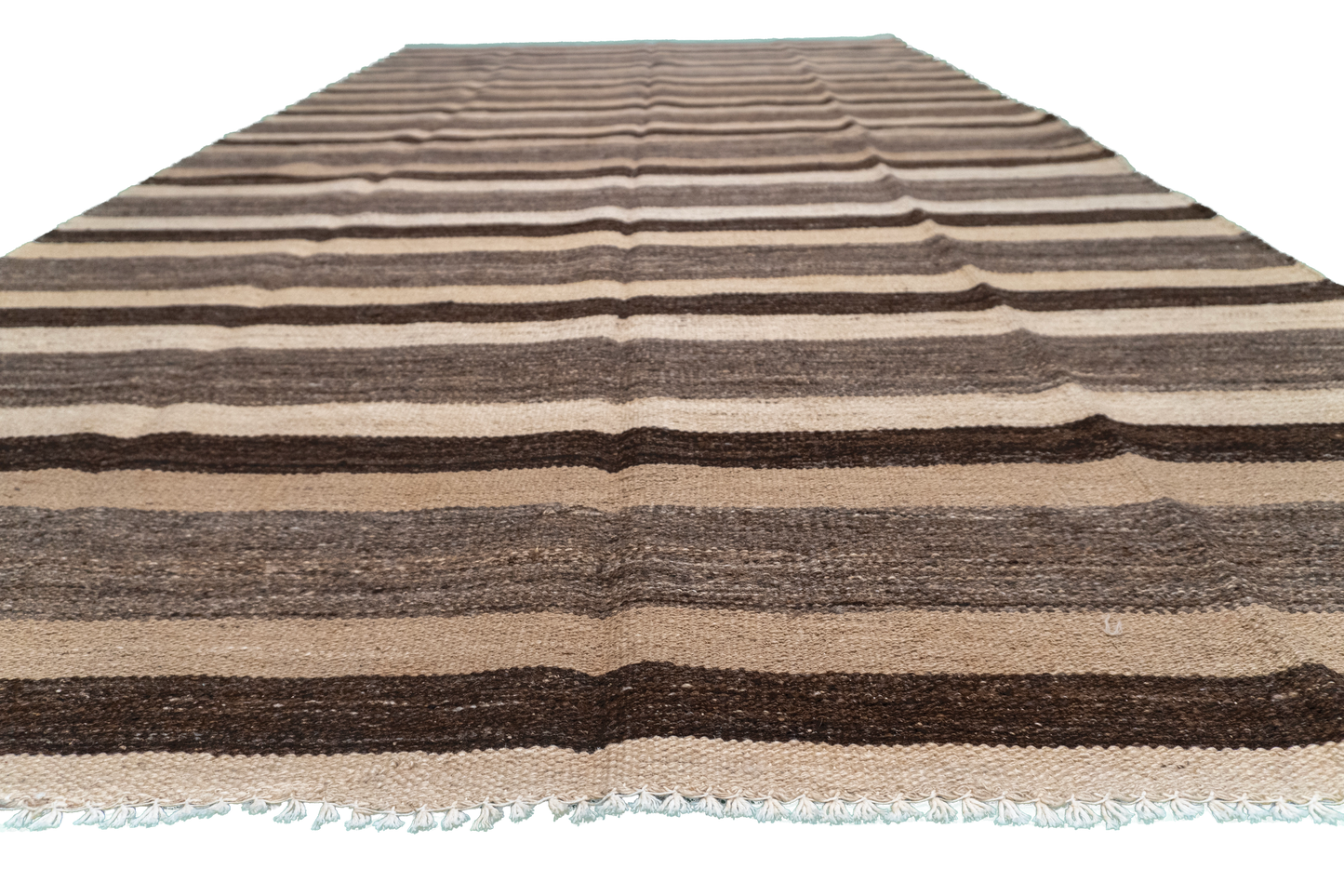 W 5.6 L 9.7 Kilim 100% Wool Hand-Woven Modern Design - 63687