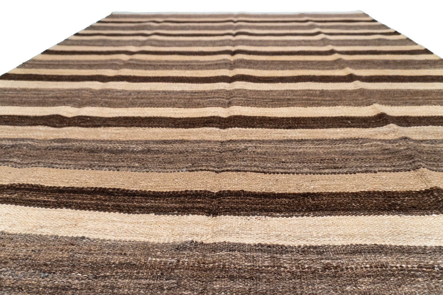 W 5.6 L 9.7 Kilim 100% Wool Hand-Woven Modern Design - 63687