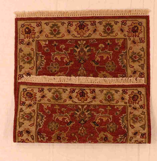 W 2 L 3 Isfahan 100% Wool Handmade All Over Design - 63825