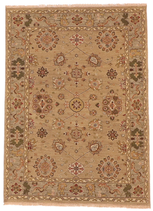 3x5 - Tabriz Fine/Wool All Over Rectangle - Hand Knotted Rug