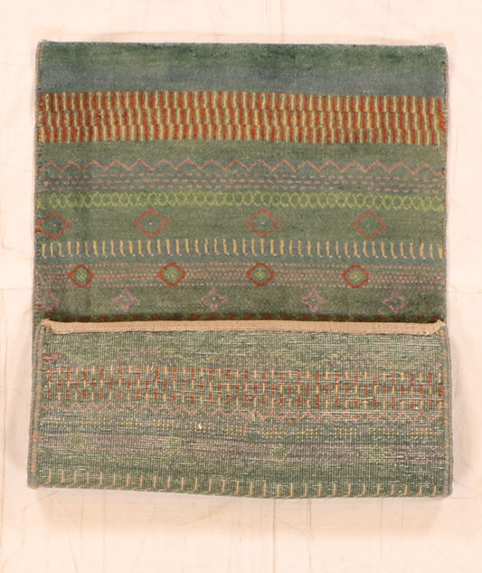 W 2 L 3 Gabbeh 100% Wool Handmade All Over Design - 63988